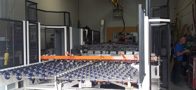 Assembleuse de vitrage thermos