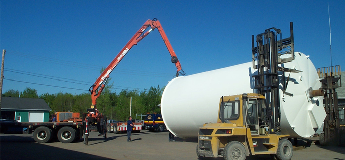 Silo de matériel en vrac